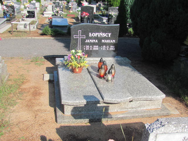 Zdjęcie grobu Marian Łopiński
