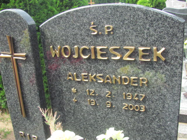 Aleksander Wojcieszek 1947 Kędzierzyn - Koźle - Grobonet - Wyszukiwarka osób pochowanych