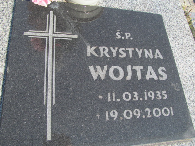 Krystyna Wojtas 1935 Kędzierzyn - Koźle - Grobonet - Wyszukiwarka osób pochowanych