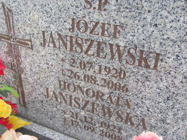 Honorata Janiszewska 1921 Kędzierzyn - Koźle - Grobonet - Wyszukiwarka osób pochowanych