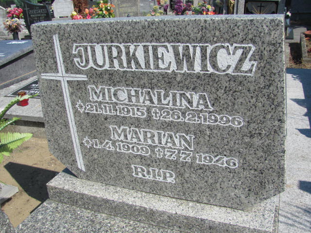 Michalina Jurkiewicz 1915 Kędzierzyn - Koźle - Grobonet - Wyszukiwarka osób pochowanych